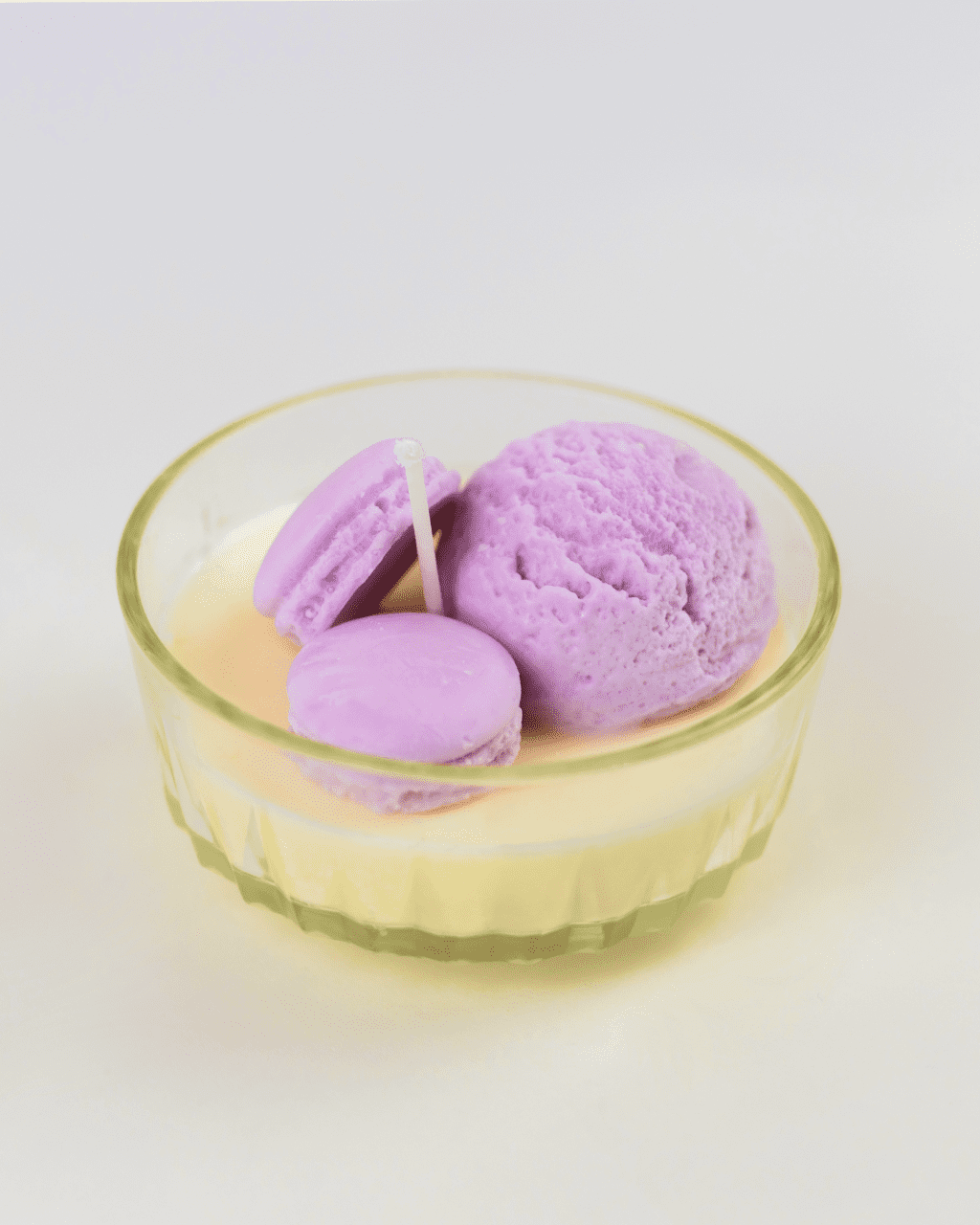 Ice Crème with Macaroni